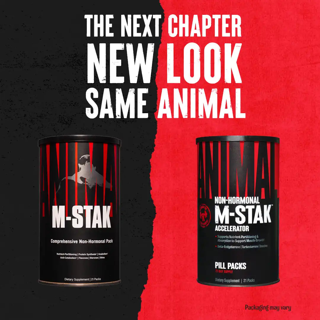 Animal M Stak Pill Packs Non hormonal Lean Muscle Supplements