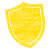 Yellow Shield Icon