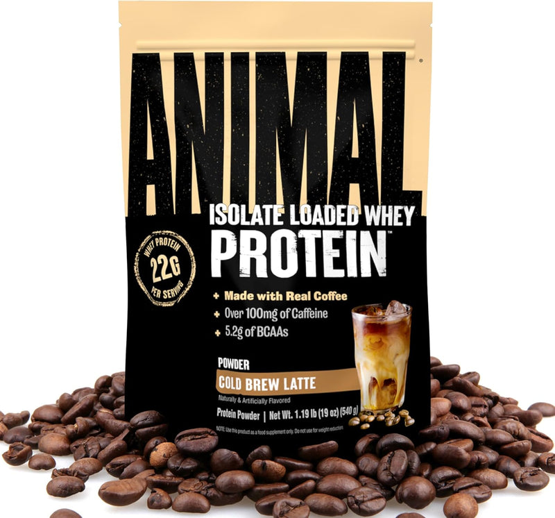 Animal Isolate Loaded Whey Cold Brew Lattee Protein