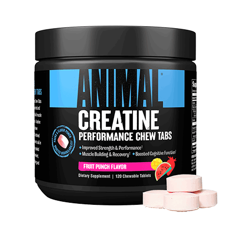 Delicious, On-the-Go, Chewable Creatine Tablets