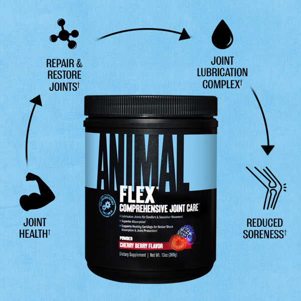 Animal Flex Powder: Complete Joint Support Supplement Stack – Animal Pak