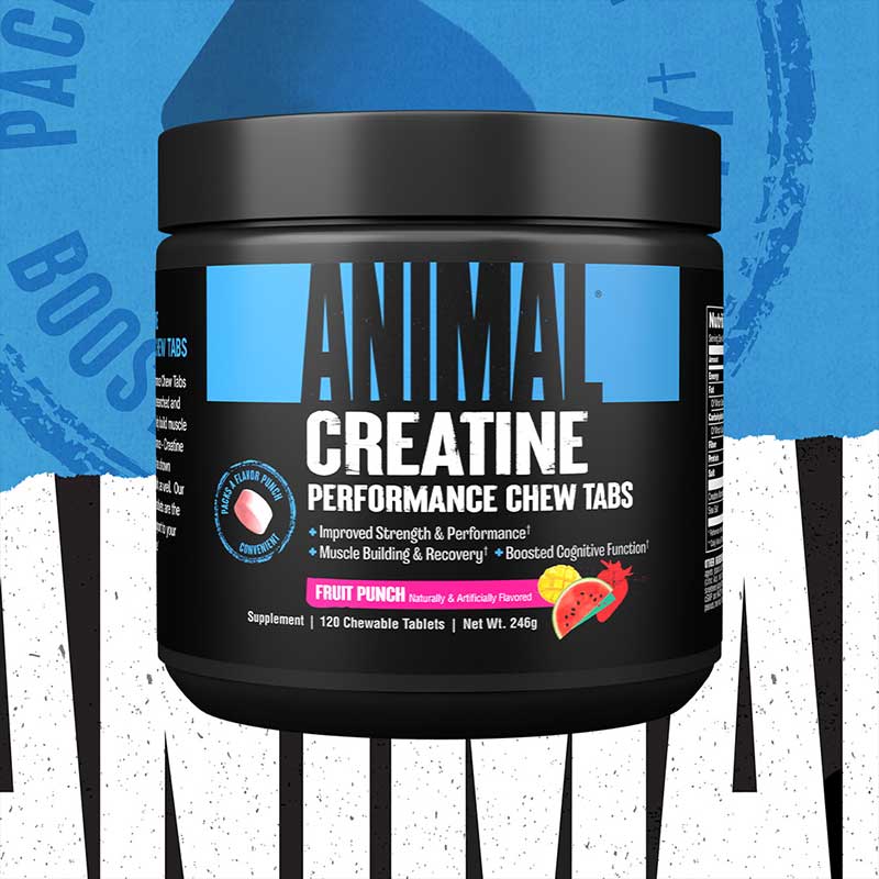 Delicious, On-the-Go, Chewable Creatine Tablets