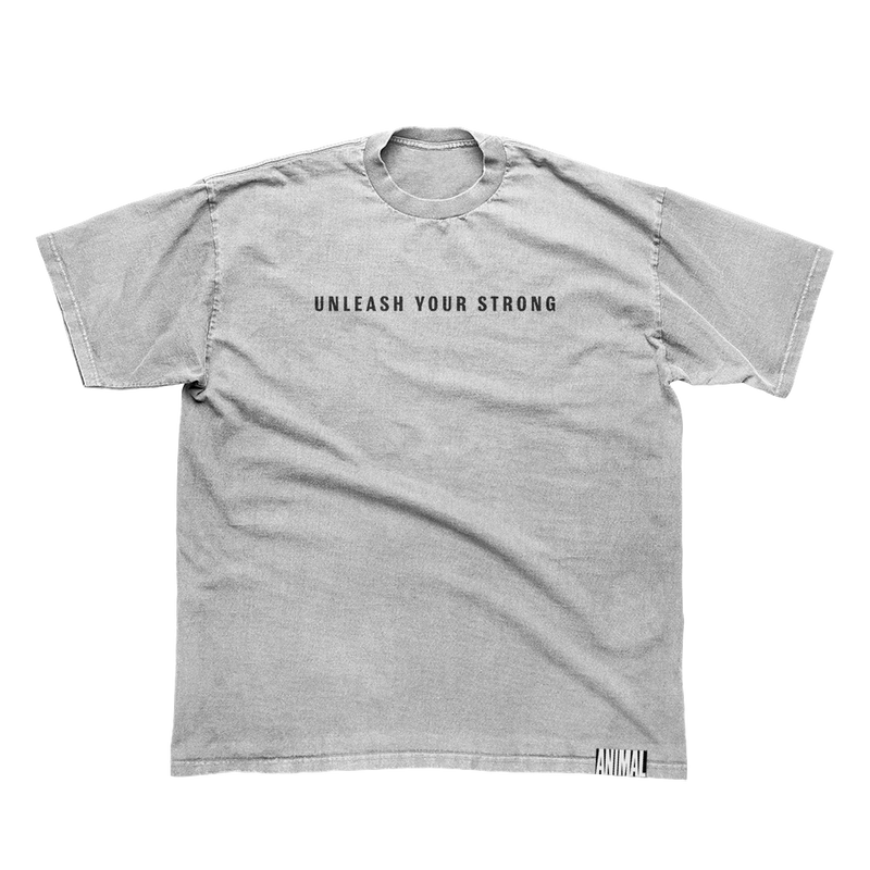 Limited Edition: Animal Unleash Your Strong Tee Grey